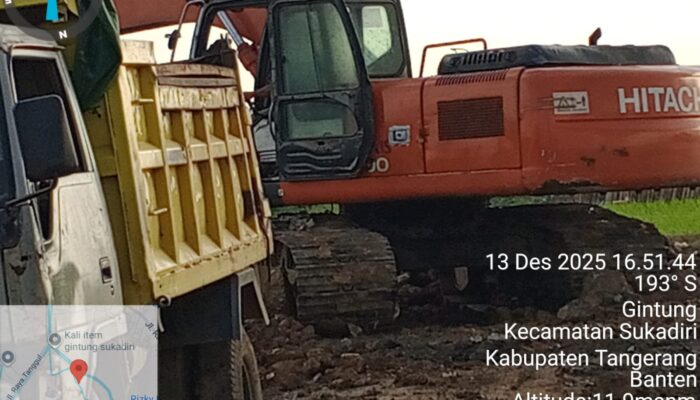 Diduga Galian C di Desa Gintung Gunakan Solar Bersubsidi, Ketua AKPERSI DPD Banten Angkat Bicara Terkait Penggunaan Lahan yang Sudah Disegel