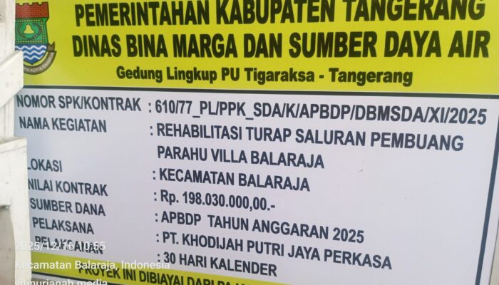 Waka DPC AKPERSI Kabupaten Bogor dan Dua Anggota Diduga Dilecehkan Oknum Pelaksana Proyek Turap di Balaraja
