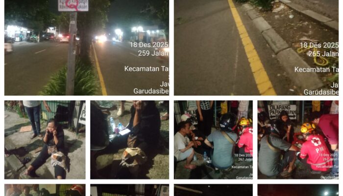 Pengendara Motor Tersenggol Mobil di Jalan Raya Kenjeran Rangka, Pelaku Diduga Kabur