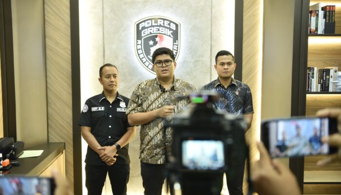 Polres Gresik Tetapkan 2 Tersangka Kasus Penyebaran Data Pribadi Lewat Aplikasi Go Matel R4