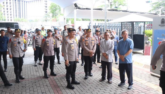 Pastikan Keamanan Nataru, Kakorsabhara Cek Kesiapan Personel di Gereja dan Objek Vital Jakarta