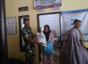 Pembagian Bantuan Sembako di Desa Karyajaya Berlangsung Aman, Lancar, dan Kondusif