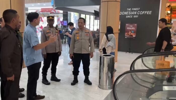 Libur Nataru, Polresta Sidoarjo Masifkan Patroli di Pusat Perbelanjaan