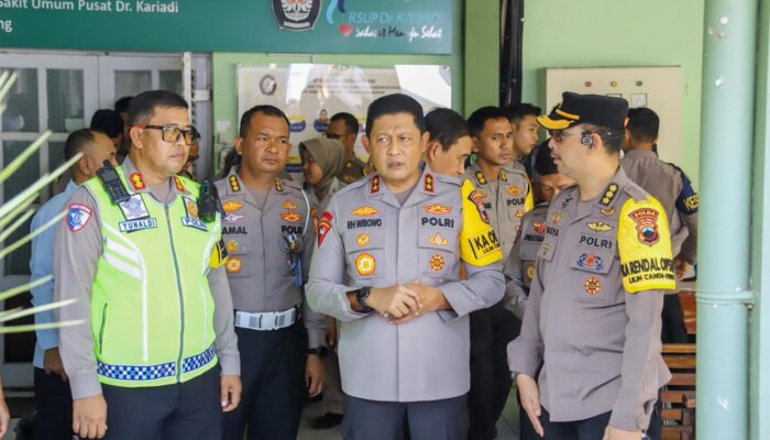 Kapolda Jateng Tinjau Posko DVI, Pastikan Penanganan Empati Korban Bus Tabrak Pagar di Simpang Susun Krapyak