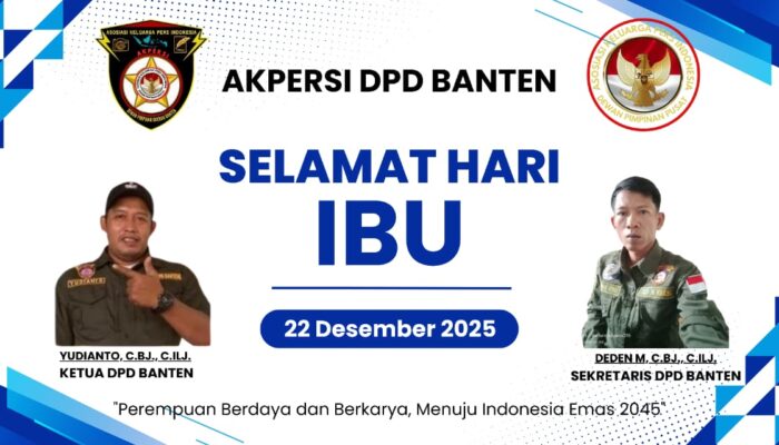 AKPERSI DPD Banten Ucapkan Selamat Hari Ibu 22 Desember 2025