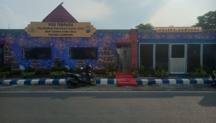 Polres Sampang Siapkan Pos Terpadu Nataru 2025–2026