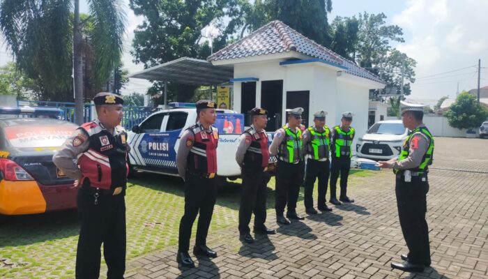 Satlantas Polresta Pati Intensifkan Kamseltibcar Lantas, Pastikan Arus Libur Nataru Tetap Lancar