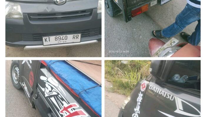 Lagi dan Lagi! Diduga Angkut BBM Bersubsidi Secara Ilegal, Mobil Pick Up Kembali Ditemukan di Sambaliung