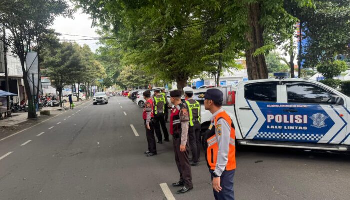 Libur Natal Aman Tanpa Macet, Satlantas Polresta Pati Ungkap Strategi Pengamanan Lalu Lintas Ops Lilin Candi 2025