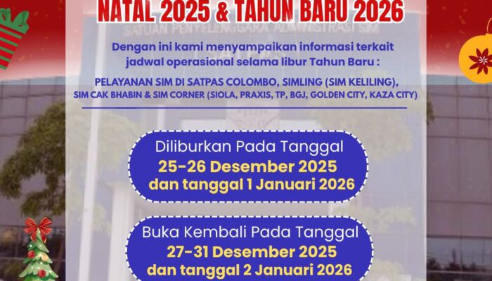 Jangan Kuwatir Bro” Jajaran Pelayanan Publik Satpas Colombo, SIM Mati di Tanggal Libur Nasional dan Cuti Bersama Bisa Proses