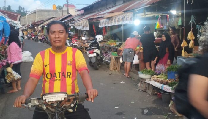 Pedagang Pasar Winenet Bitung Apresiasi Upaya Pengamanan dan Kelancaran Lalu Lintas