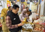 Satgas Pangan Polres Ponorogo Pantau Bahan Pokok di Sejumlah Pasar Jelang Nataru