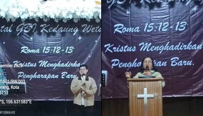 Perayaan Natal 2025 Dan Penyambutan Tahun Baru 2026 Gereja bethel Indonesia (GBI) Kedaung Wetan Berlangsung Khidmat Dan Penuh Sukacita
