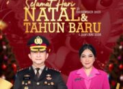 Kapolres Lumajang Sampaikan Ucapan Natal dan Tahun Baru, Tegaskan Komitmen Jaga Kamtibmas