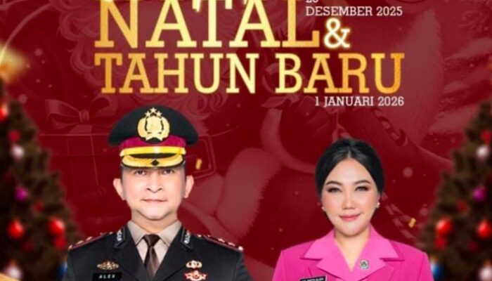 Kapolres Lumajang Sampaikan Ucapan Natal dan Tahun Baru, Tegaskan Komitmen Jaga Kamtibmas