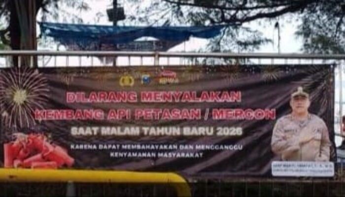 Jelang Pergantian Tahun, Polres Tanjung Perak Keluarkan Imbauan Larangan Menyalakan Kembang Api dan Petasan