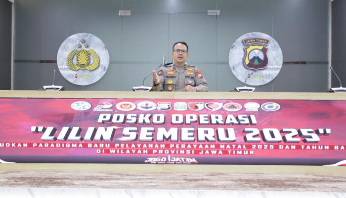 Polda Jatim Sampaikan Update Arus Lalu Lintas Hari Ketujuh Operasi Lilin Semeru 2025