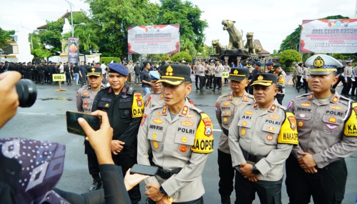 Polres Ponorogo Siagakan 1.750 Personel Pengamanan Bumi Reog Berzikir