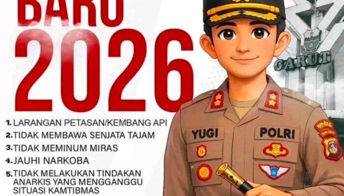 Jelang Tahun Baru 2026, Kapolres Garut Himbau Masyarakat Jaga Kamtibmas