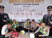 Polresta Pati Amankan Kesehatan Personel Saat Kunjungan Wakapolda Jateng di Operasi Lilin Candi 2025