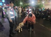 Baharkam Polri Kerahkan K-9 Jaga Keamanan Perayaan Tahun Baru di HI