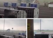 Puting Beliung Ngamuk di Juanda, Pohon Bertumbangan, Penerbangan Sempat Dialihkan