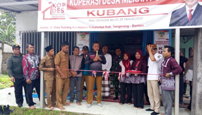 Launching Koperasi Desa Merah Putih Kubang, Dorong Penguatan Ekonomi Warga
