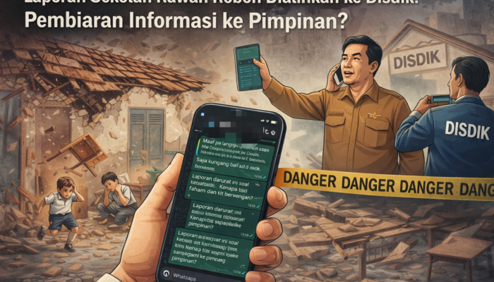 Aliansi BPAN DPD Banten Desak Pemkab Pandeglang Tanggap Darurat Bangunan Sekolah
