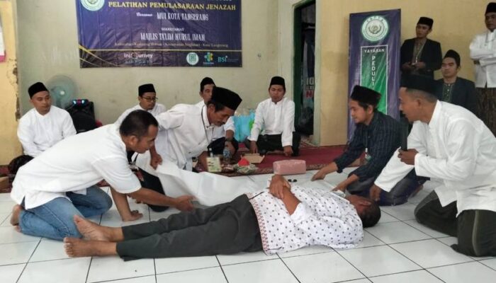 Yayasan Peduli Taziyah Tangerang Gelar Pemulasaran Jenazah, Dihadiri Tokoh Masyarakat dan Agama