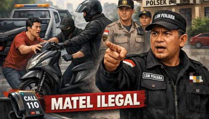 Diduga Tarik Motor di Jalan, Matel Ilegal Disorot LSM PENJARA, Polisi Diminta Bertindak