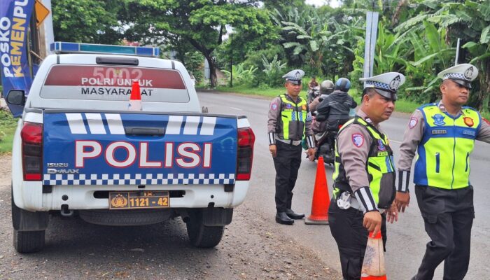 Satlantas Polresta Pati Intensifkan Pengamanan Objek Wisata, Arus Lalu Lintas Kota Tetap Lancar