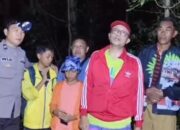 Polres Gresik Selamatkan Wisatawan Asal Sidoarjo Tersesat di Hutan Pulau Bawean