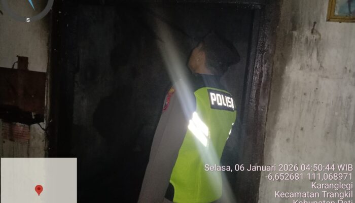 Kebakaran Dini Hari di Trangkil Pati, Rumah Pendeta Nyaris Ludes Diduga Akibat Korsleting