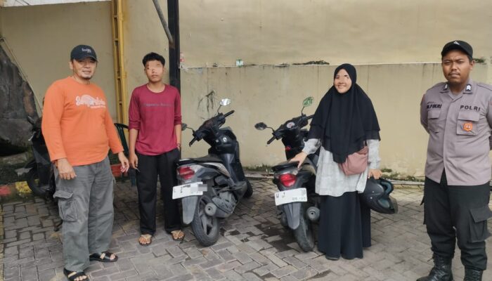 Gerak Cepat Polres Gresik Tindaklanjuti Laporan Motor Hilang, Terungkap Kasus Tertukar di Parkiran Indomaret Manyar