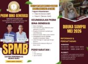 Kesempatan Kedua Raih Pendidikan, PKBM Bina Generasi Buka SPMB hingga Mei 2026
