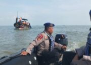 Puluhan Siswa P2MKP LKNP Jalani Praktik Melaut di Muara Juwana, Satpolairud Polresta Pati Lakukan Pengamanan