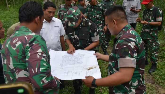 Dandim Grobogan Tinjau Lokasi Pembangunan Brigif TP di Desa Monggot