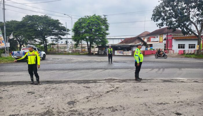 Banjir Rendam Jalur Pantura Pati-Juwana, Polisi Pastikan Lalu Lintas Tetap Lancar