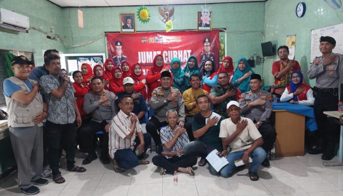 Cegah Kenakalan Remaja, Polres Pelabuhan Tanjung Perak Gelar Jumat Curhat