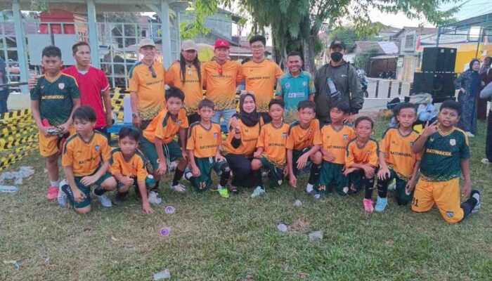 Sepak Bola U- 12 KNPI Cup 2026 Tim Cout Jay Raih Skor 5 Masuk Babak 8 Besar