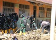 Bersihkan SD Negeri 4 Kuala Simpang, Taruna Ingin Siswa Bisa Segera Bersekolah Normal