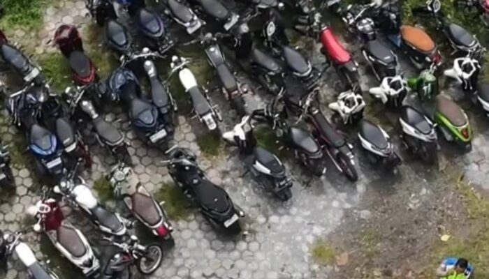 Polres Jember Amankan Sejumlah Ranmor Tak Sesuai Spektek Sering Balap Liar