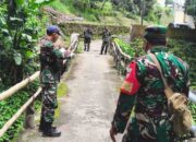 Survei Jembatan di Mojosongo, Babinsa dan Zidam IV/Diponegoro Siapkan Akses Vital untuk Warga