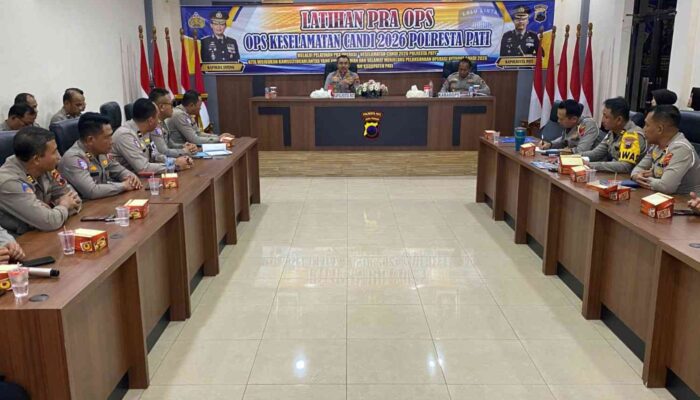 Ops Keselamatan Candi 2026 Jelang Lebaran, Polresta Pati Lakukan Operasi Secara Humanis