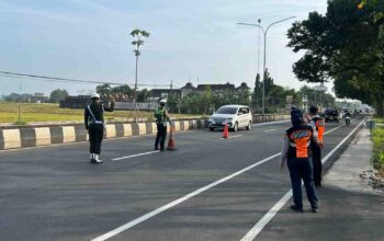 Satlantas Polresta Pati Sikat Knalpot Brong dan Pelanggar Penyebab Laka di Plaza Pragolo