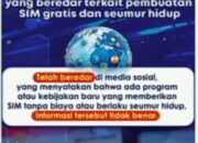 Kanit Regident : HOAX!!! Unggahan Akun Tik-Tok Tentang Vidio SIM Gratis di Satpas Colombo