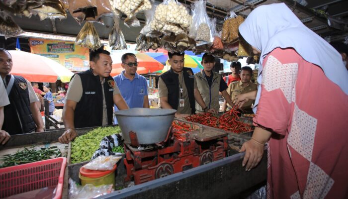 Satgas Pangan Polres Madiun Sidak Pasar Antisipasi Lonjakan Harga Bapokting Jelang Ramadhan