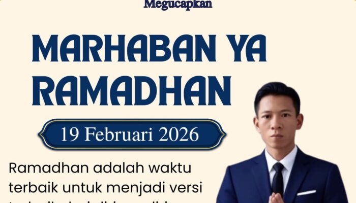 Pimpinan Redaksi Point One Ucapkan Marhaban Ya Ramadhan 1447 H