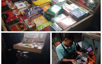 Diduga Dibekingi Oknum Polsek, Penjual Rokok Ilegal Bebas Beroperasi di Pasar Pogot Surabaya Utara