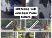 SIM Keliling Polda Jawa Timur di Lippo Plaza Sidoarjo, Warga Sebut Ada “Jalur Cepat” Berbayar Petugas Terlibat Kerja Sama Dengan Calo Atau Makelar